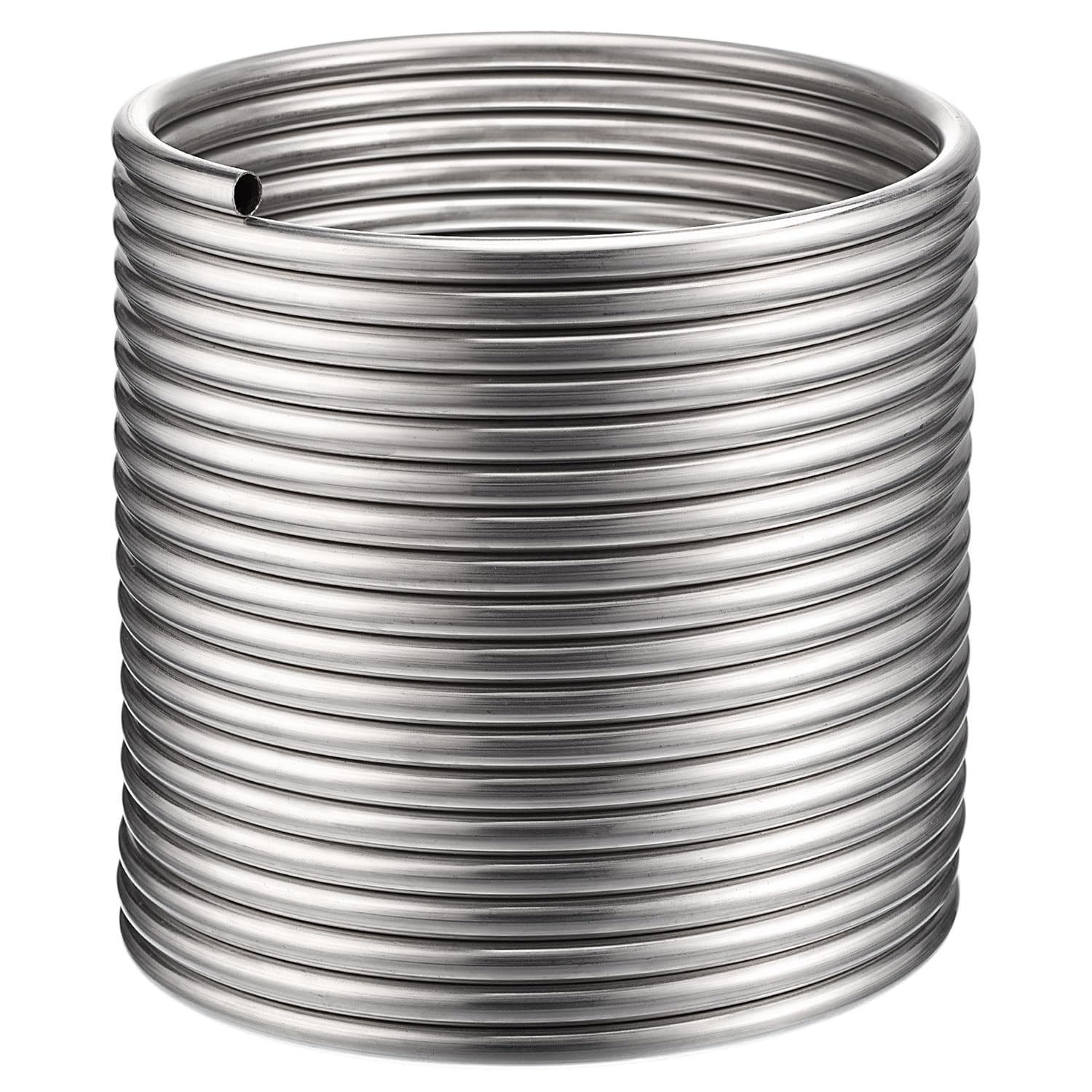 Vigorous 1/2" x 50 Ft Wort Chiller 304 Stainless Steel Immersion Chiller Brewing
