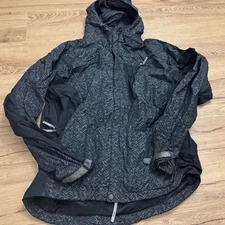 freshjive stormtrooper  Jacket Black SZ Large RARE 2009 Nylon Snowboard Ski