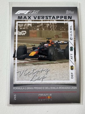 2025 Topps Turbo Attax F1 Max Verstappen Victory Lap #265