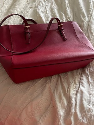Michael Kors Jet Set Large Saffiano Leather Tote Bag Pink
