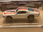 Hot Wheels Redline"75 Alternate white Mustang Stocker just repainted, new decal