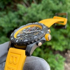 Breitling Endurance Pro Chronograph X82310 44mm Yellow Wristwatch Papers 12