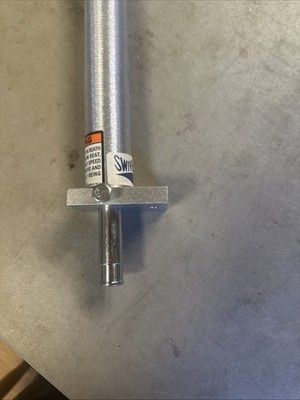 16 Inch Drop In Seat Pedestal Post With Locking Plate And 3/8 Insert In Top.