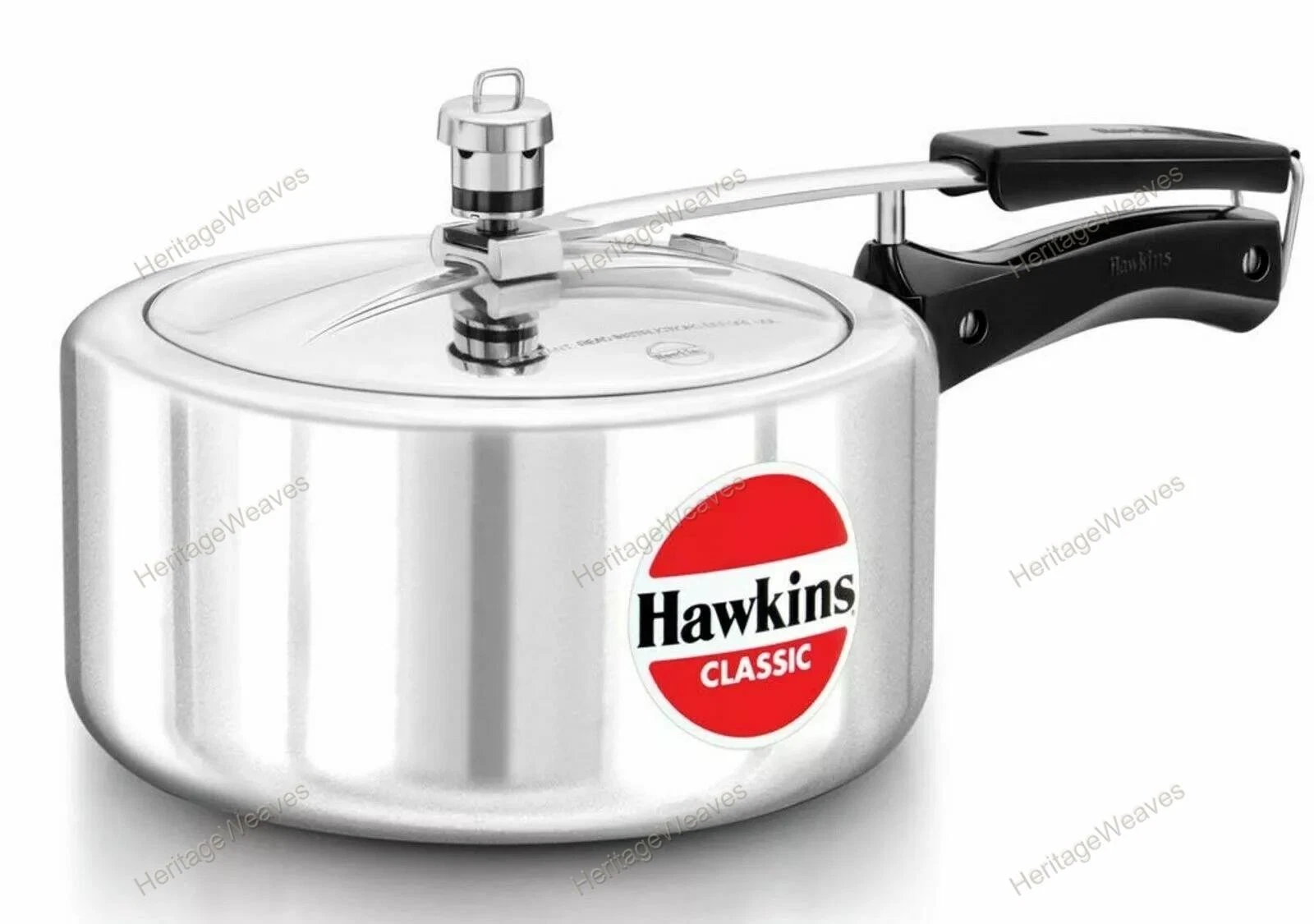 Hawkins New Classic Pressure Cooker 3.5 Liters Aluminum Silver Color Best Gift