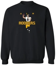 Air Aaron Rodgers Pittsburgh Crewneck Crew Sweatshirt T-Shirt