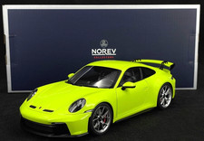 1:18 Norev 2021 Porsche 911 GT3 Coupe Acid Green Diecast Model Car