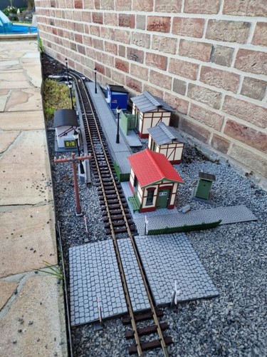 Streckenwärterhaus, Bahnübergang, Spur 1 1:32 passend für Märklin Eisenbahn - Bild 5 von 6