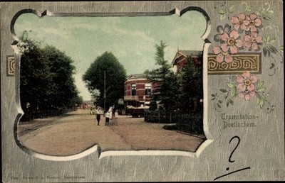 Passepartout Ak Doetinchem Gelderland, Tramstation - 10655826