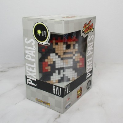 PDP Pixel Pals Retro Ryu #012 Street Fighter II Light Up Collectible Figure NIOB
