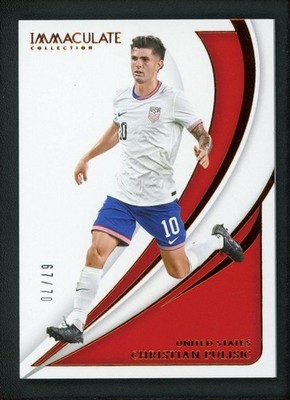 2024-25 CHRISTIAN PULISIC 67/70 PANINI IMMACULATE COLLECTION