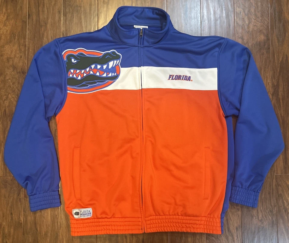 Chaqueta Sudadera Florida Gators Cremallera Frontal Sección 101 Majestuosa Talla L Foto 2 de 4