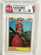 1986 Topps Glossy All-Star #16- Ozzie Smith