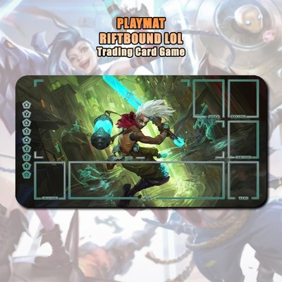 Playmat Ekko Riftbound LOL TCG