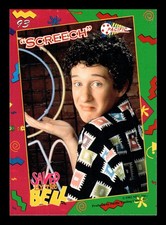 1992 Pacific Saved by the Bell #93 SCREECH PUZZLE BACK