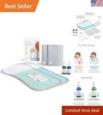 Holistic Baby Comfort Set: TheraBurpee with Essential Oils for Colic Relief
