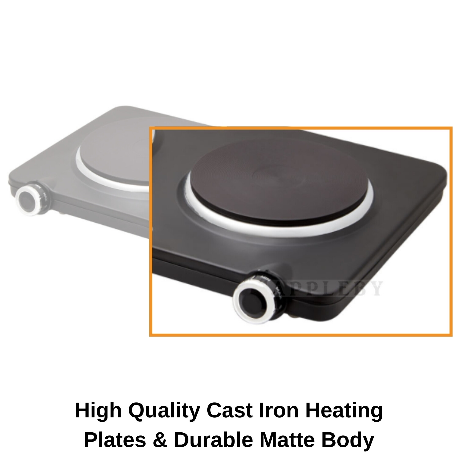 Westinghouse Hotplate Electric Double Hot Plate Cooker 2250W Portable