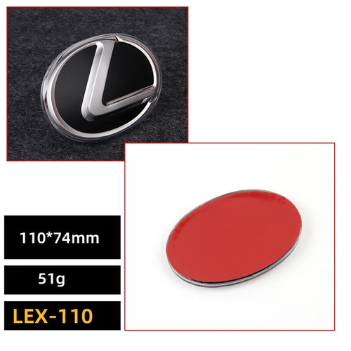 Elegant Premium - Made Durable Modified Front Grille Black Base Emblem for Lexus - Picture 7 of 9