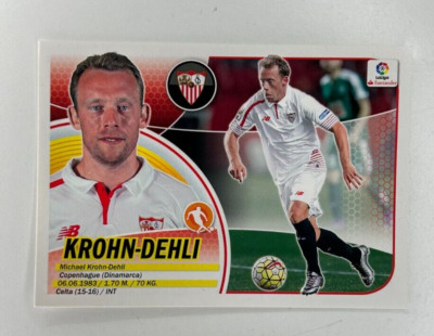 Michael KROHN-DEHLI Sevilla Panini Liga Este 2016 2017 N 10 A
