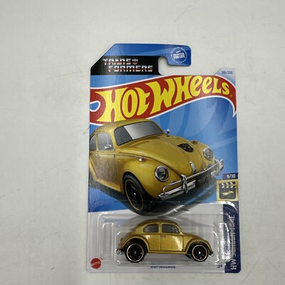 Hot Wheels Bumblebee *GOLD* HW Screen Time 9/10 #186/250 Transformers '25 CaseA