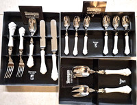 SALE:  Denby Heart Baroque Cutlery; Unused N BOX, Vintage, RARE, XTRA DISCOUNT