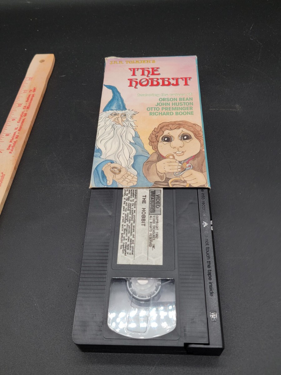 THE HOBBIT ANIMATED RALPH BAKSHI VHS HGV VARIANT EDITION