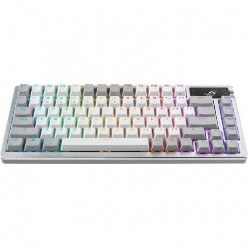 ASUS ROG Azoth Keyboard RGB PBT NX Snow Switch,Wireless/Bluetooth, White ASUS ROG Azoth Keyboard RGB PBT NX Snow Switch,Wireless/Bluetooth, White