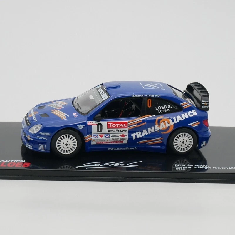 ixo 1:43 Citroen  Xsara WRC 2006 Loeb Diecast Car Model Metal Vehicle - Image 2 of 4