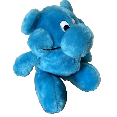 Kodak Kolorkins Blue Click Stuffed Plush Figure Vintage 80s Plush