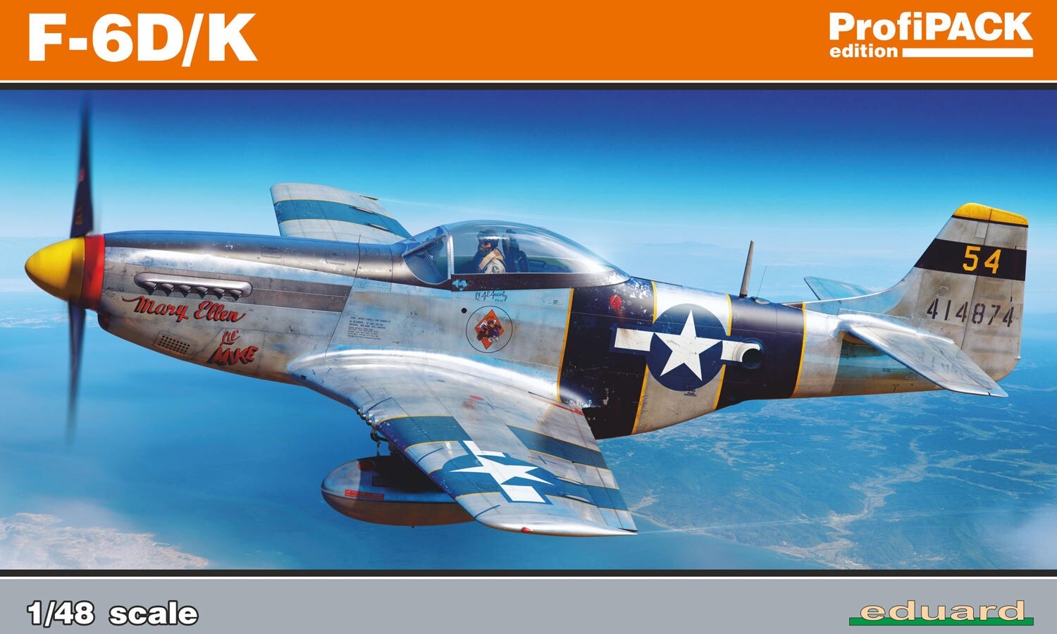 EDUARD 82103 1:48 US WWII fighter aircraft P-51D/K Mustang
