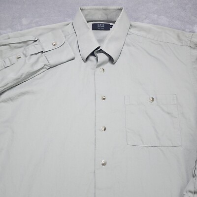 ike behar dress shirts sale Light Blue Twill Natural Stretch Cotton Dress Shirt 18