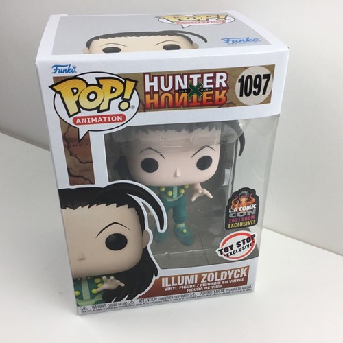 Funko Pop ILLUMI ZOLDYCK 2021 LA Comic Con Exclusive HUNTER X HUNTER 1097 NEW - Picture 6 of 8