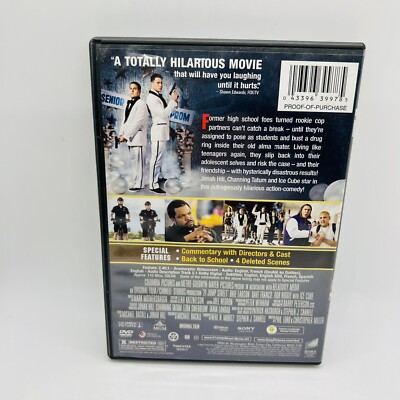 21 Jump Street (DVD, 2012) JONAH HILL CHANNING TATUM ICE CUBE