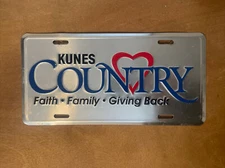 Kunes Country Chevrolet Cadillac Delavan Wisconsin License Plate Booster 