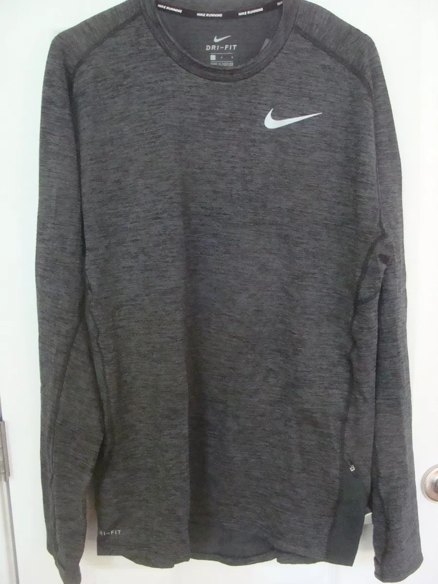 Men's therma sphere element running long sleeve clearance shirt