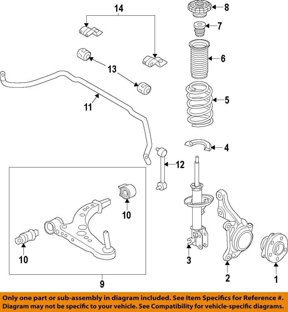 Chevrolet GM OEM 16-18 Volt Front Suspension-Strut 23343376 | eBay 