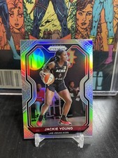 2021 Panini Prizm WNBA #47 Jackie Young Prizms Silver