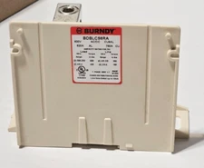 BURNDY BDBLCS6RA POWER DISTRIBUTION BLOCK 600V AC/DC CU9AL 620A AL 760A CU