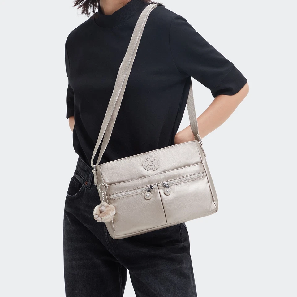 Kipling Basic New Angie Umhängetasche 27,5cm #KPL-KPKI73934 (metallic glow) - Bild 2 von 4