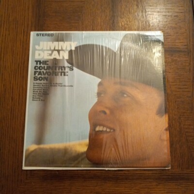 Jimmy Dean   The Country's Favorite Son LP 1968 Harmony   HS 11270 Shrink VG+!!