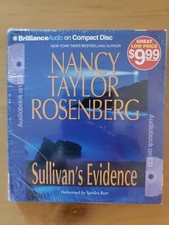 Nancy Taylor Rosenberg, Sullivan's Evidence, Audio Book, 5 CDs, NIB