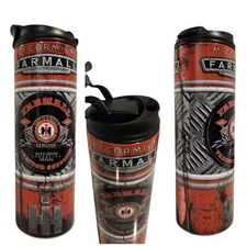 Farmall IH Tractor 20 OZ  Screw On Lid Spill Proof  Tumbler Coffee mug shop gift