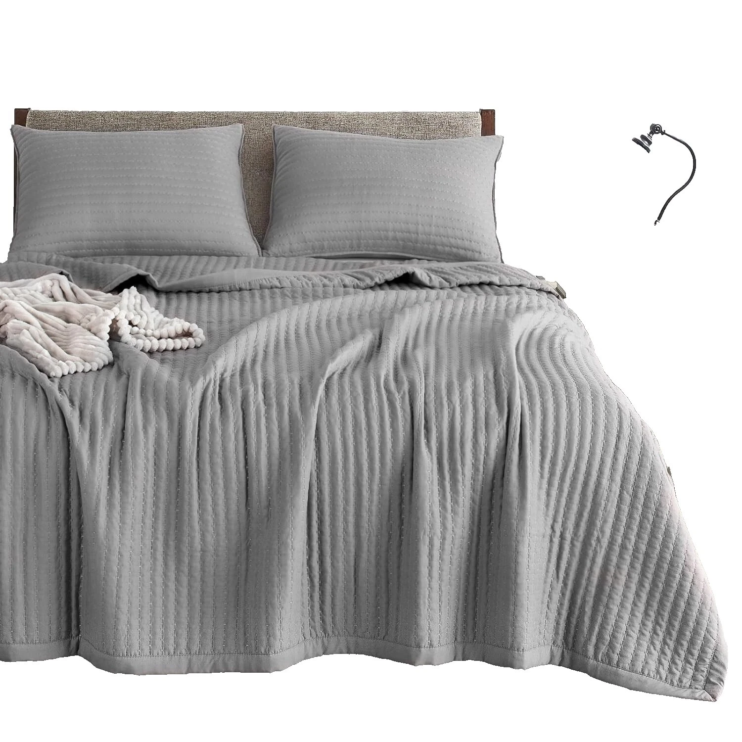 Edredones Rayas de microfibra, colchas y cobertores para cunas