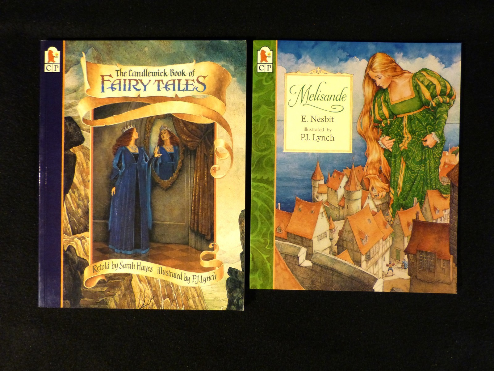 Two P J Lynch illus.books by Candlewick, PB, Melisande and Fairy Tales