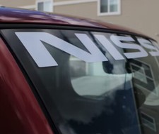 For Nissan Windshields - Banner Die Cut Sticker Vinyl Decal And Application Tool For Nissan Windshields - Banner Die Cut Sticker Vinyl Decal And Application Tool