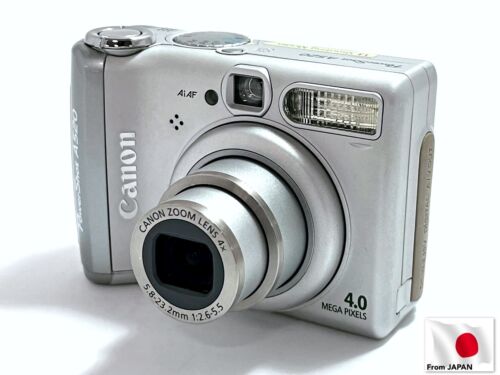 Canon Powershot A520 PC1106 4.0MP 4x CCD Compact Digital Camera (55653-NY-2)