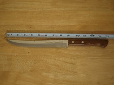 Vintage Flint Stainless Arrowhead Vanadium Carving Knife 8.75โ Blade Made in USA