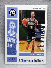 Ja Morant, 2020-21 Panini Chronicles Basketball, Base Card #41, Grizzlies