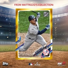 [Topps BUNT] Gleyber Torres Physical Base 2021 Gold Rare DIGITAL CARD - Yankees