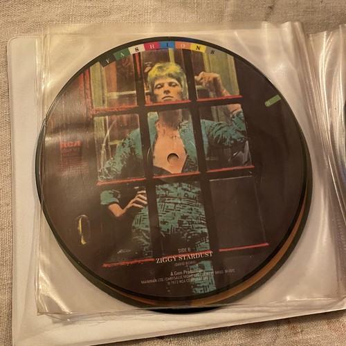 David Bowie FASHIONS Limited Edition 1980 UK 10 x 7" PICTURE DISC SET RCA - Picture 7 of 12