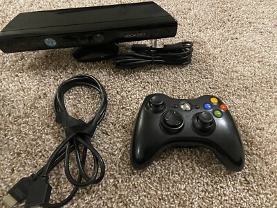 Microsoft Xbox 360 S 4GB Black Console with Kinect | 1080p